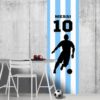 Voetbal behang paneel Argentinië Messi 
