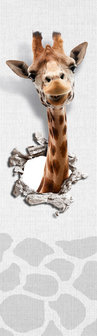 muursticker giraf