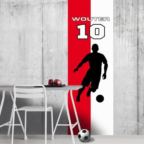 Voetbal behang paneel Feyenoord