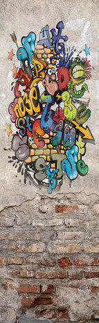 muursticker graffiti