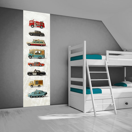 Auto behang dinky toys
