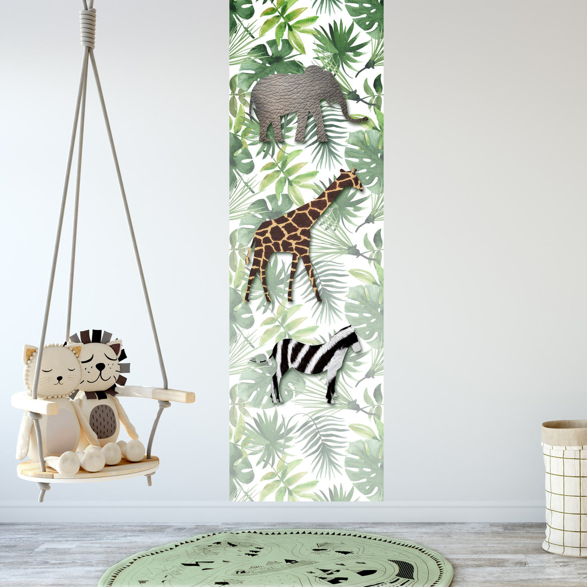 Wat is een behangpaneel voor de kinderkamer?